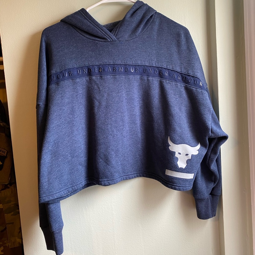 Project Rock Cropped Hoodie